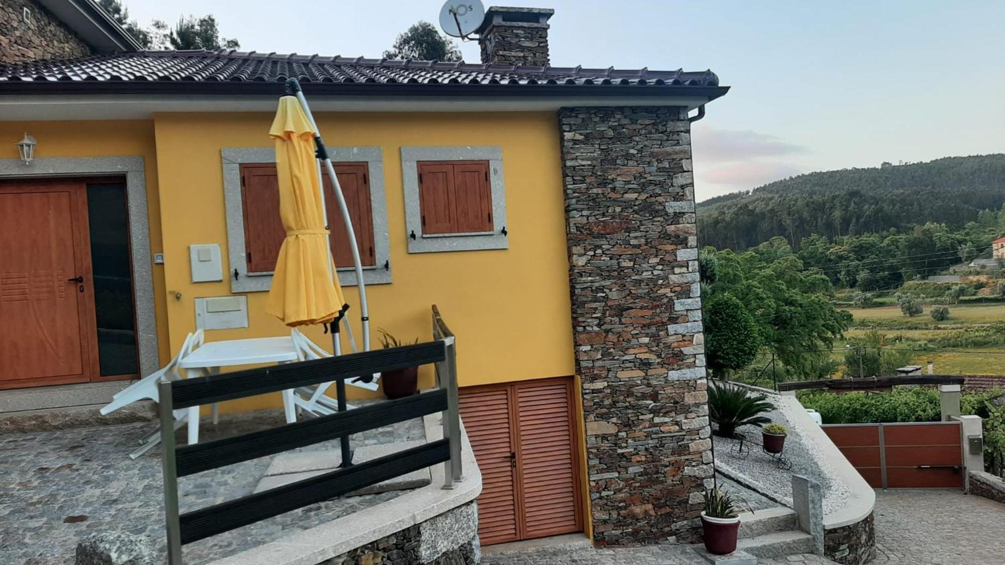 カステロ・デ・パイヴァ Casa Da Tia Binaヴィラ エクステリア 写真